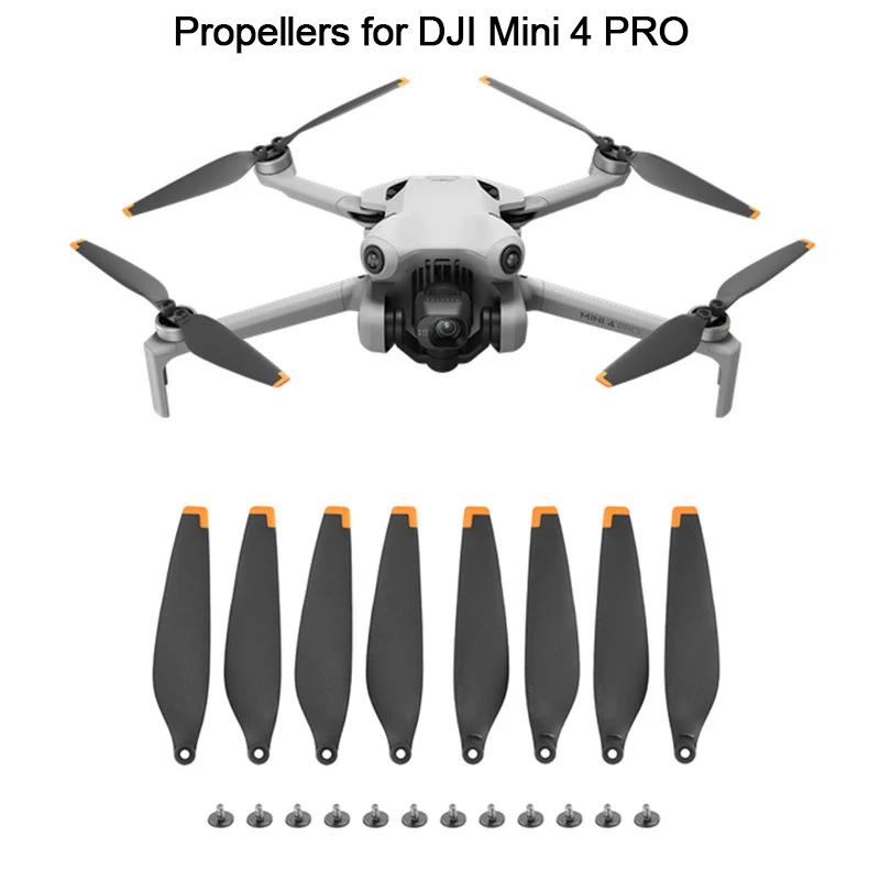 Mini 4 PRO Propeller Props Blade Replacement for DJI Mini 4 PRO Drone Light Weight Wing Fans Spare PartsCamera Drone Accessory