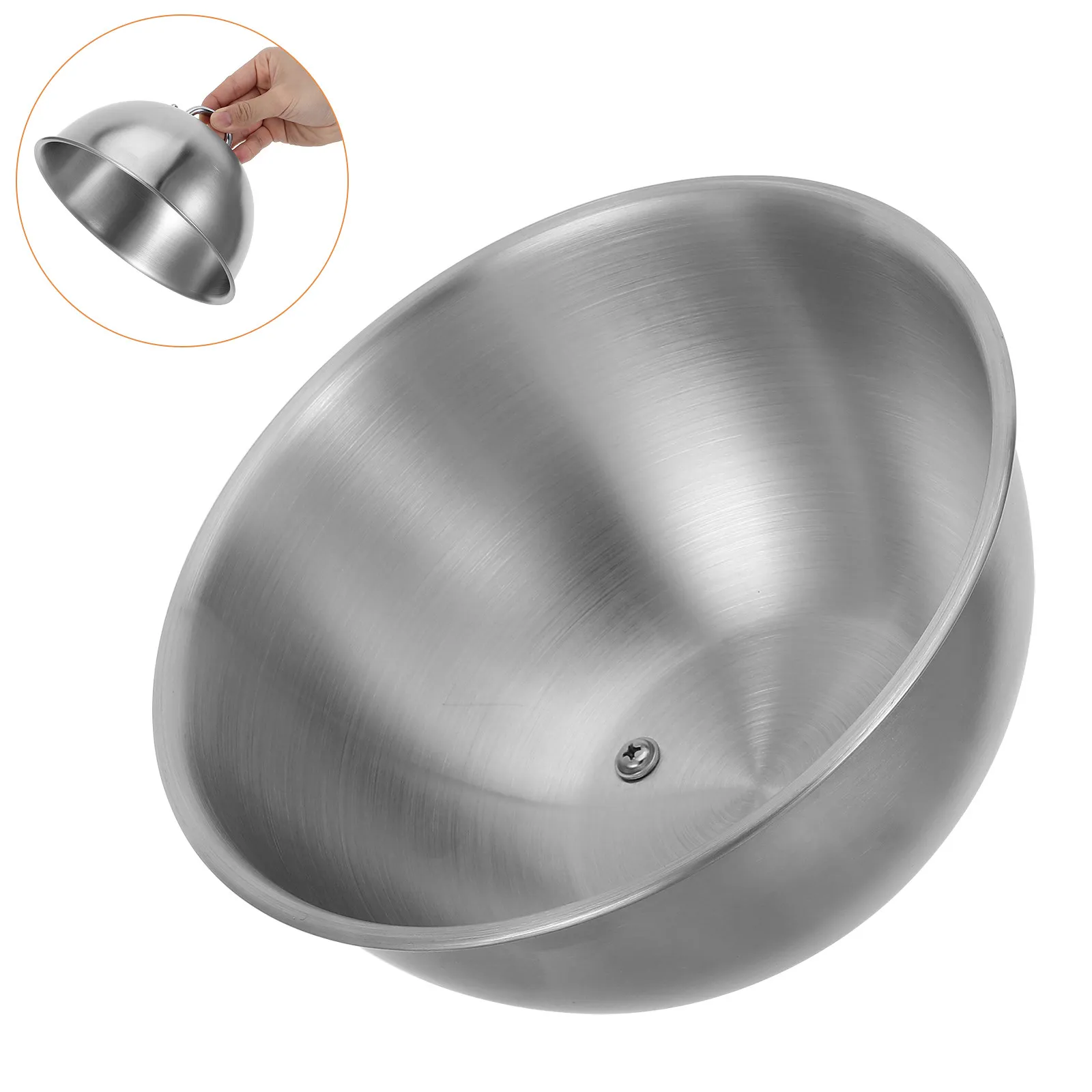 

Cheese Melting Dome Heavy Duty Stainless Steel Basting Cover 7.5 Inch for Bbq Griddle Flat Top Cooking Burgers Steaming Cover