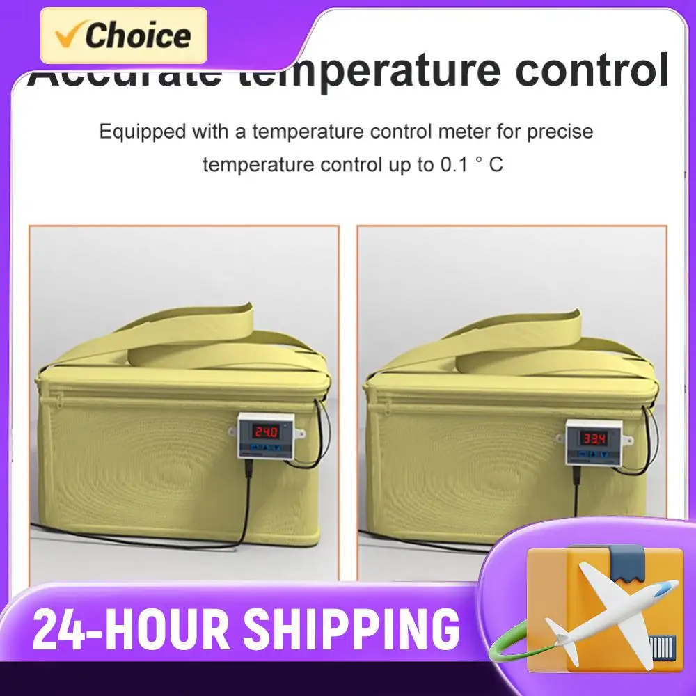 

Folding Bread Proofing Box with Temp Control Bread Proofer Sourdough Warming Mat for Sourdough Baking Pizza Yogurt Kombucha