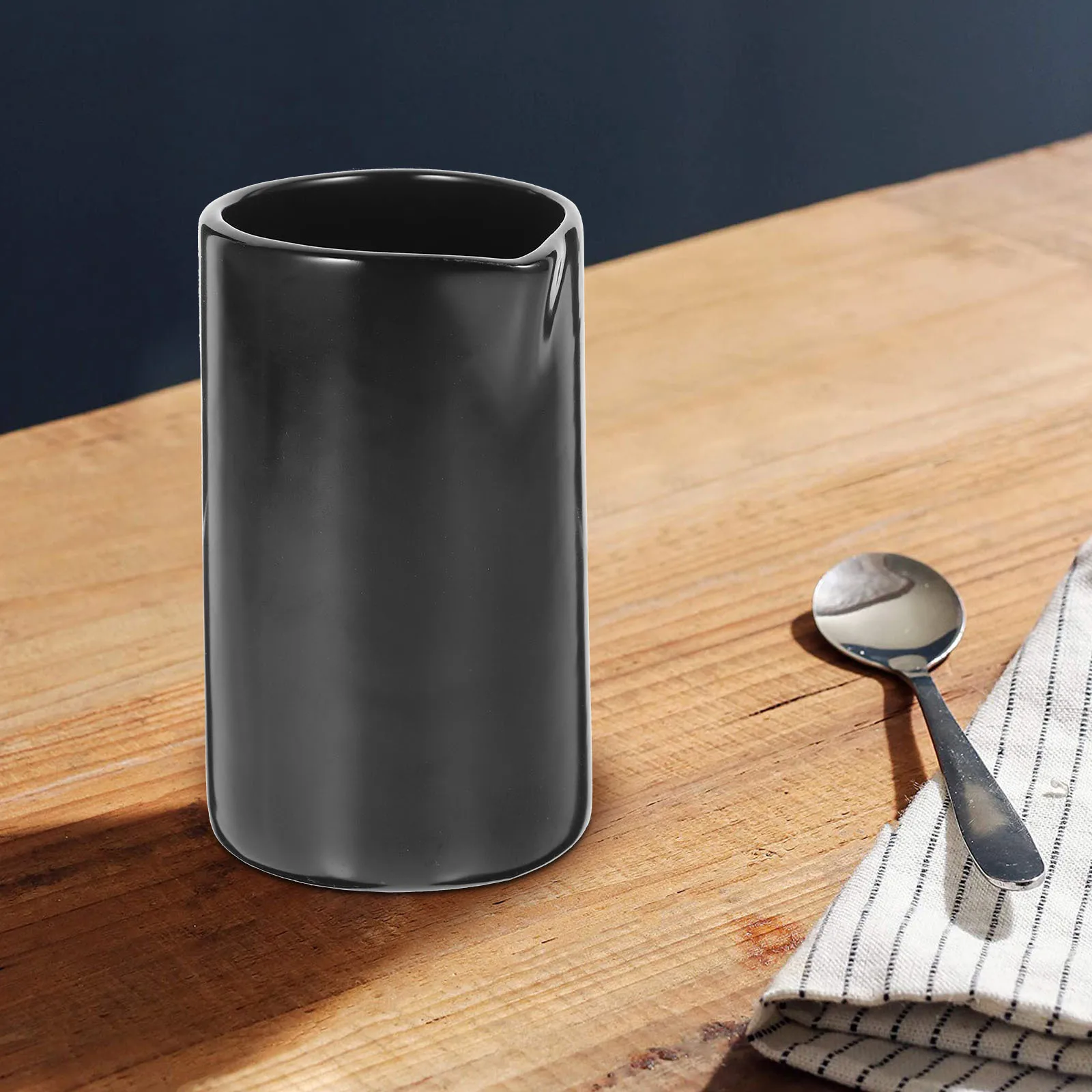 إبريق الحليب السيراميكي، إبريق كريمر أنيق ومستقر ومتعدد الاستخدامات لصب المزبد، حاوية حليب القهوة واللاتيه، سيراميك متعدد الاستخدام #1