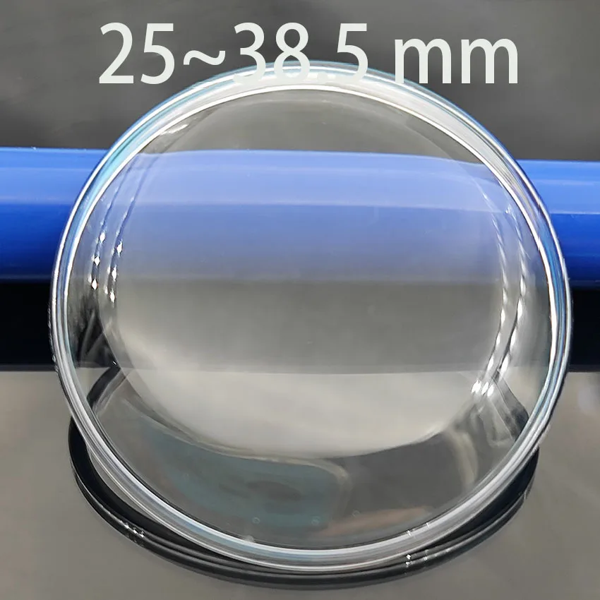 1 Watch accessories acrylic watch mirror, 25~ 38.5mm acrylic pot lid high-quality watch mask transparent surface fat face mirror