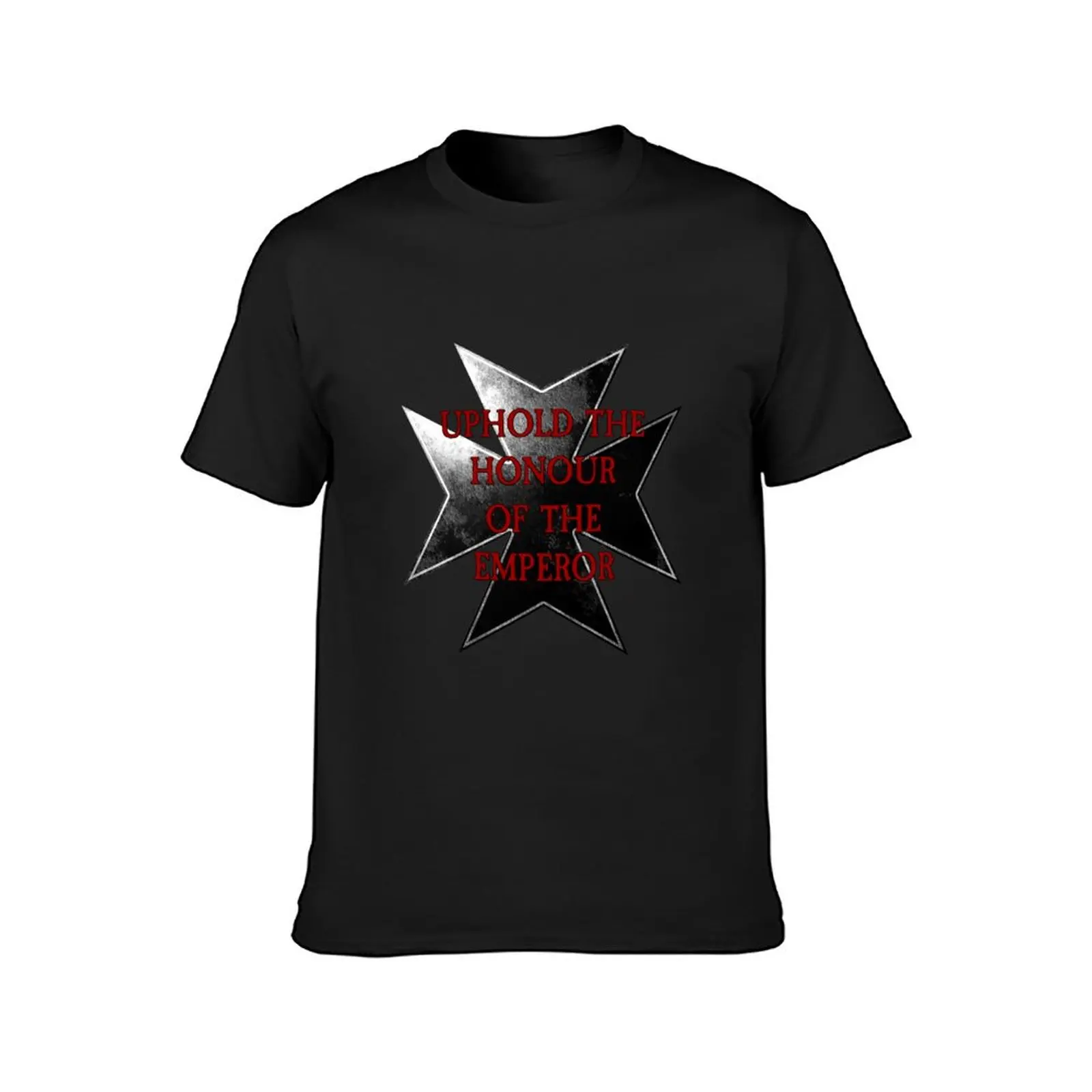 Templar Vow - Uphold the Honour of the Emperor! T-Shirt sweat tops oversized plain black t shirts men