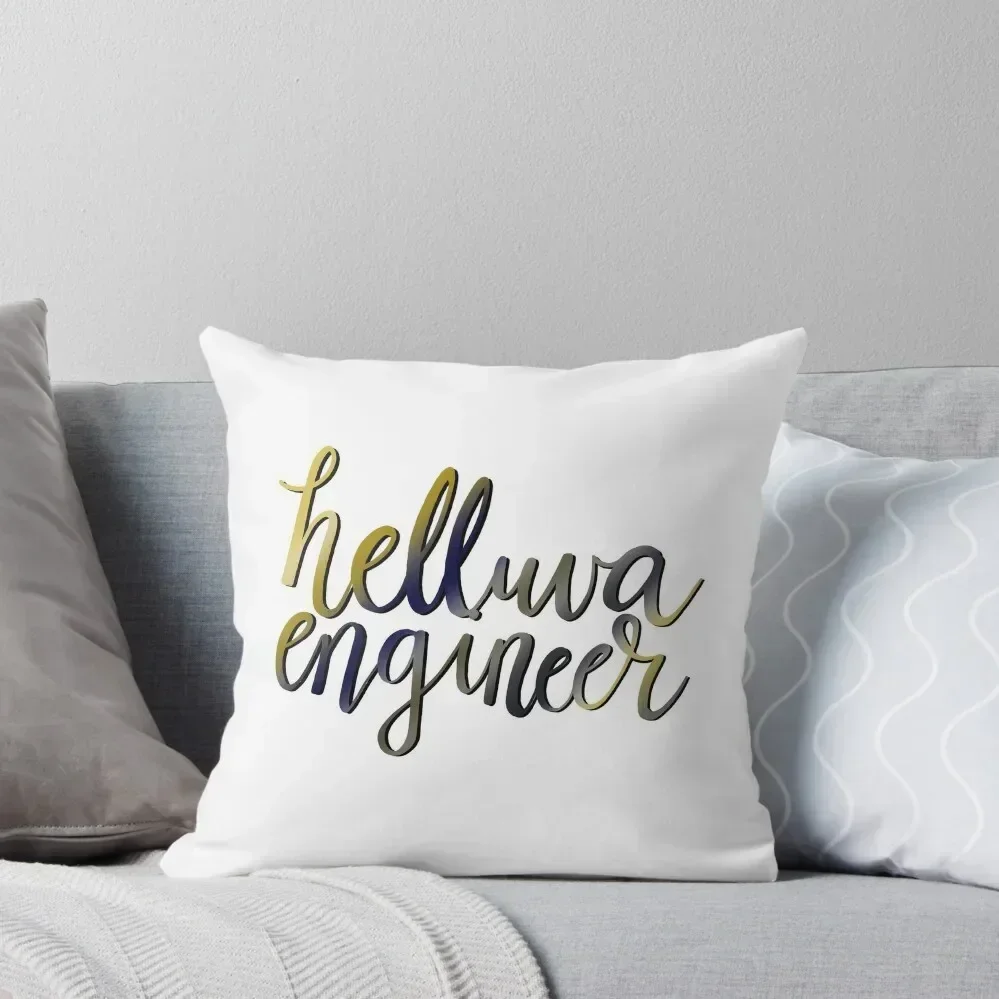 Helluva Engineer Throw Pillow Ornamental Pillow ornamental pillows pillow