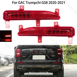 For GAC Trumpchi GS8 2020 2021 Car Rear Bumper Reflector Light Tail Stop Brake Turn Signal Fog Lamp
