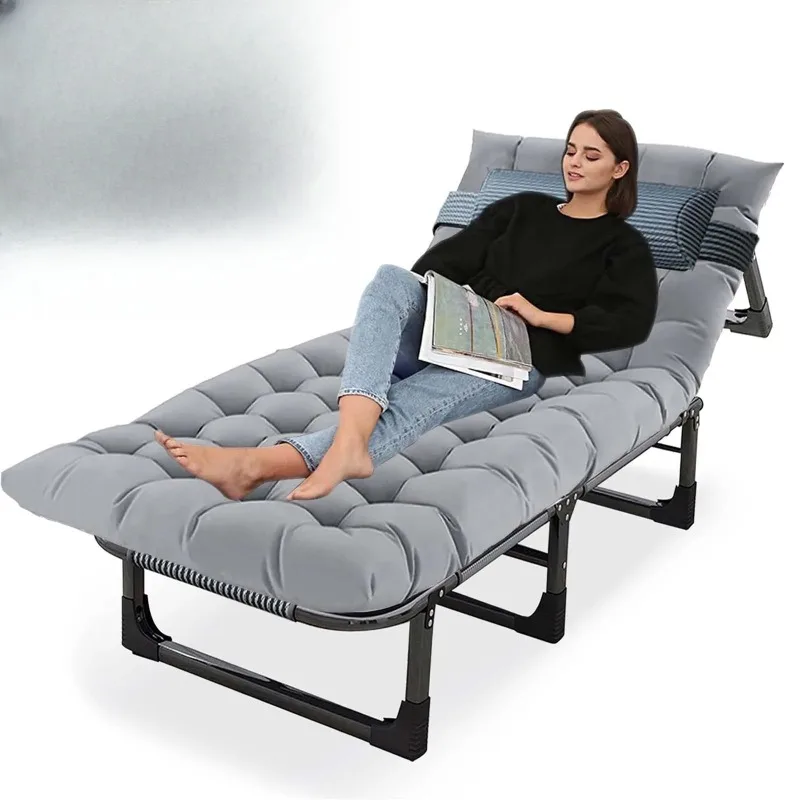 Camping Cot With Ma… - image