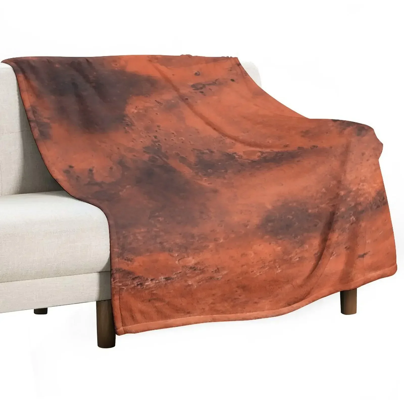 Map of Planet Mars -8K Throw Blanket Luxury Brand Cute Blankets