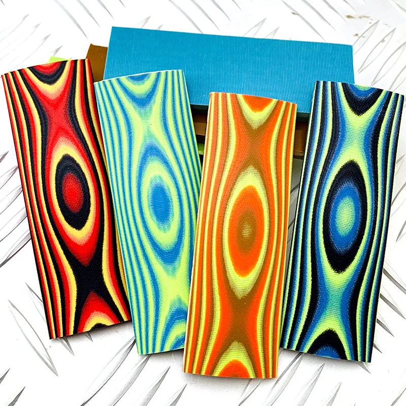 

1 пара G10, материал для держателя инструмента, сделай сам, TK, ручка для ножа, композитный материал, цвет, промежуточный узор, G-10 для изготовления держателя инструмента, патч