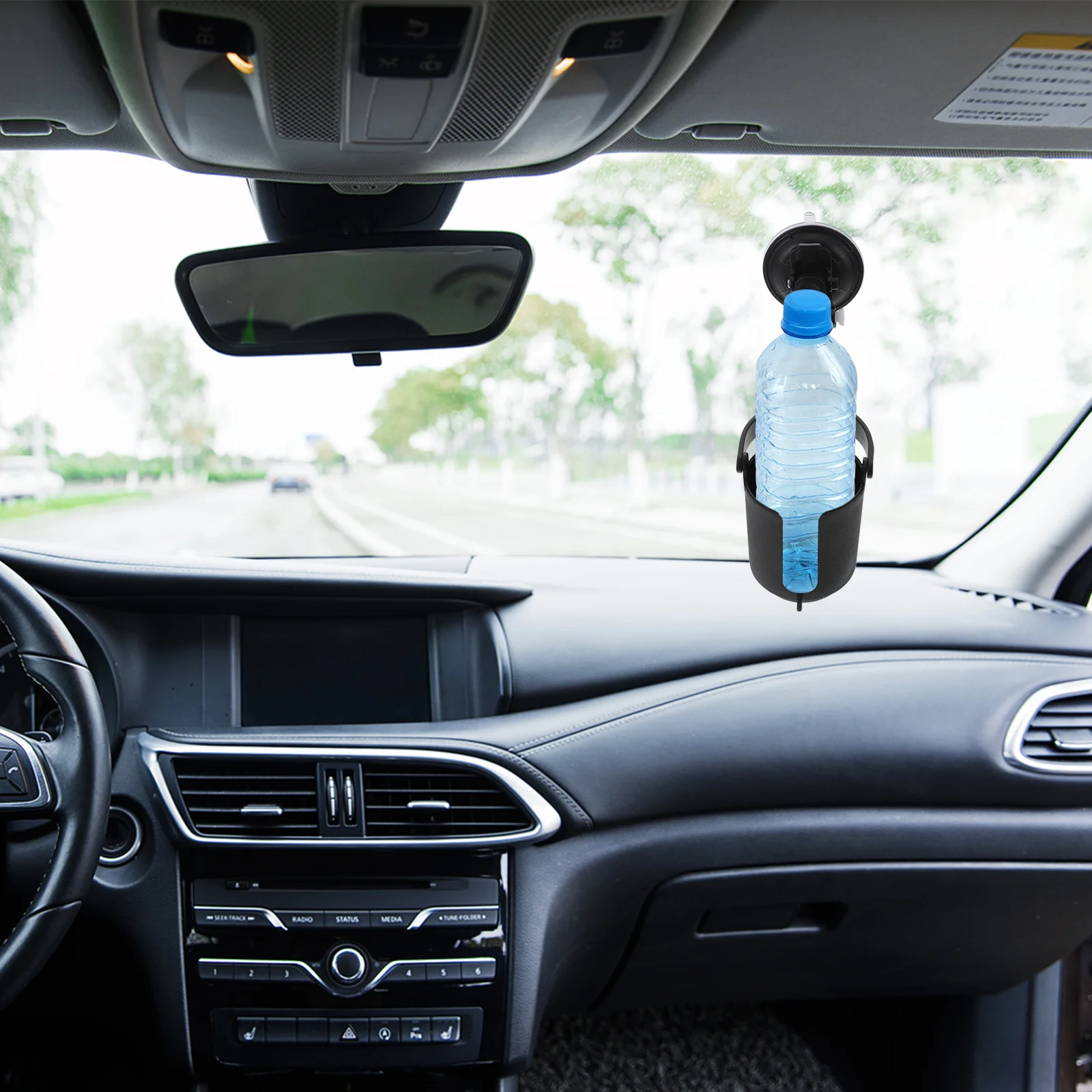 

Car Cup Plastic Universal Drink Bottle Mount For Windshield Anti-Spill Water Stand Vehicle Interior Holder Car Drinks Holder