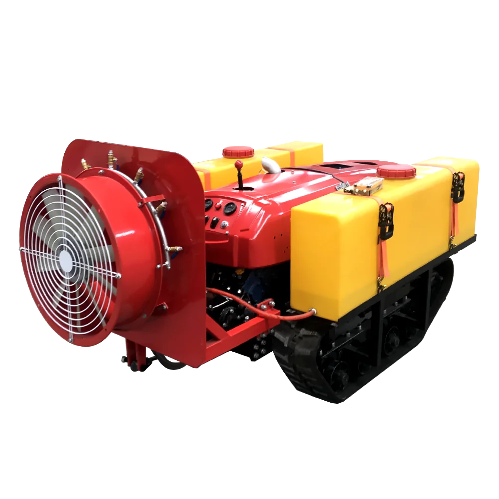 2025Tiller rotativo per trattore cingolato telecomandato multifunzionale