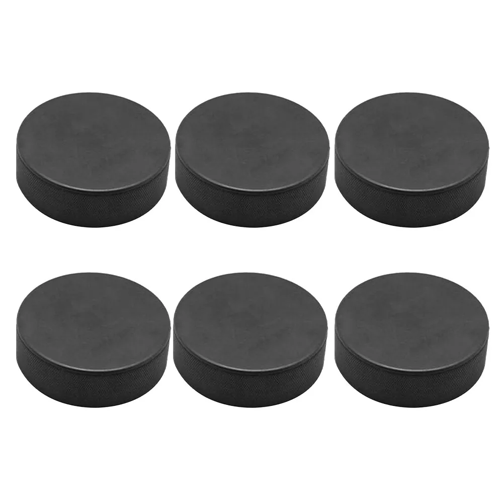 

Набор из 6 высокопрочных полиуретановых шайб для хоккея, тренировочные шайбы для хоккея на льду, универсальные для занятий спортом на полу и в напольных играх, для развития навыков