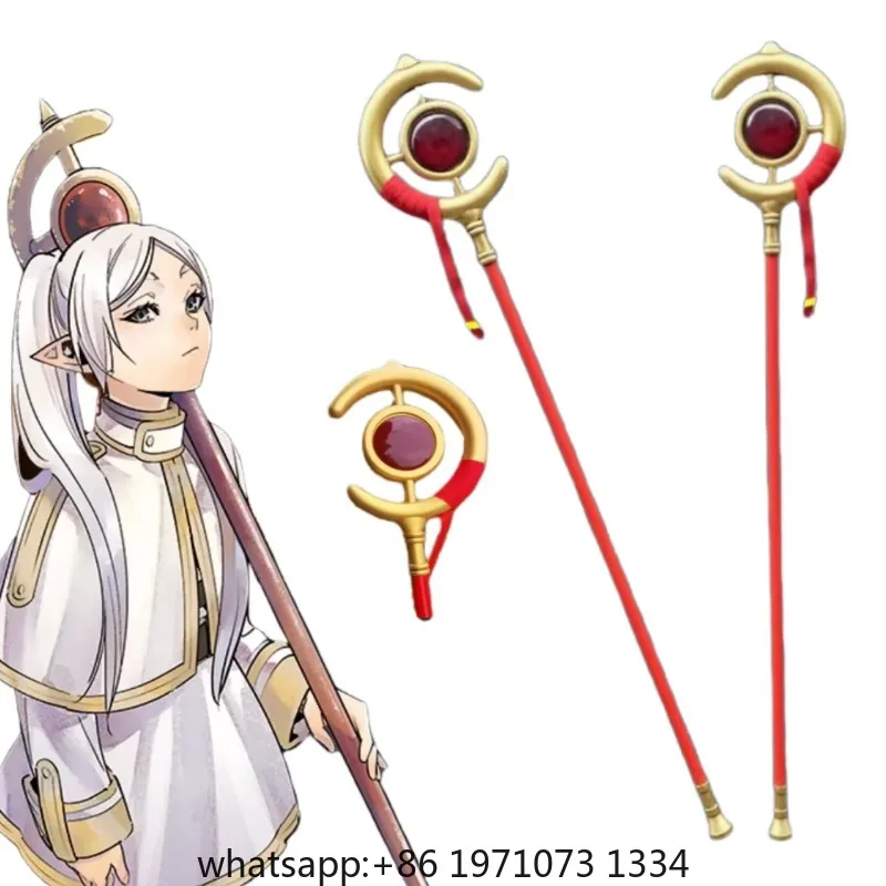 Image of Frieren Cosplay Anime-Requisiten Magischer Zauberstab Halloween-Requisiten