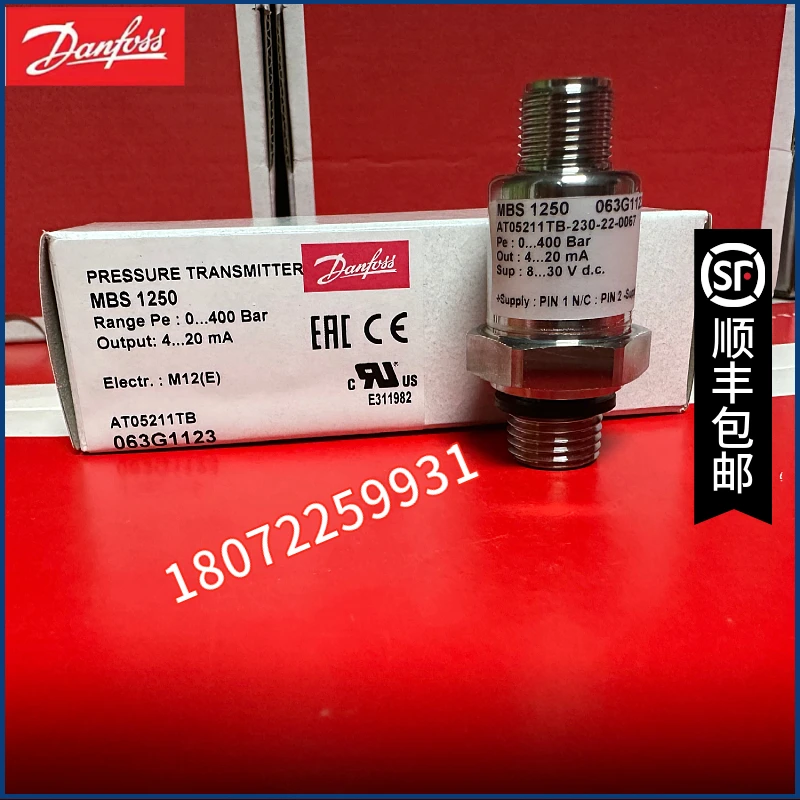 MBS3000 Danfoss 063G1123 060G1125 060G1128 060G113 Pressure Sensor