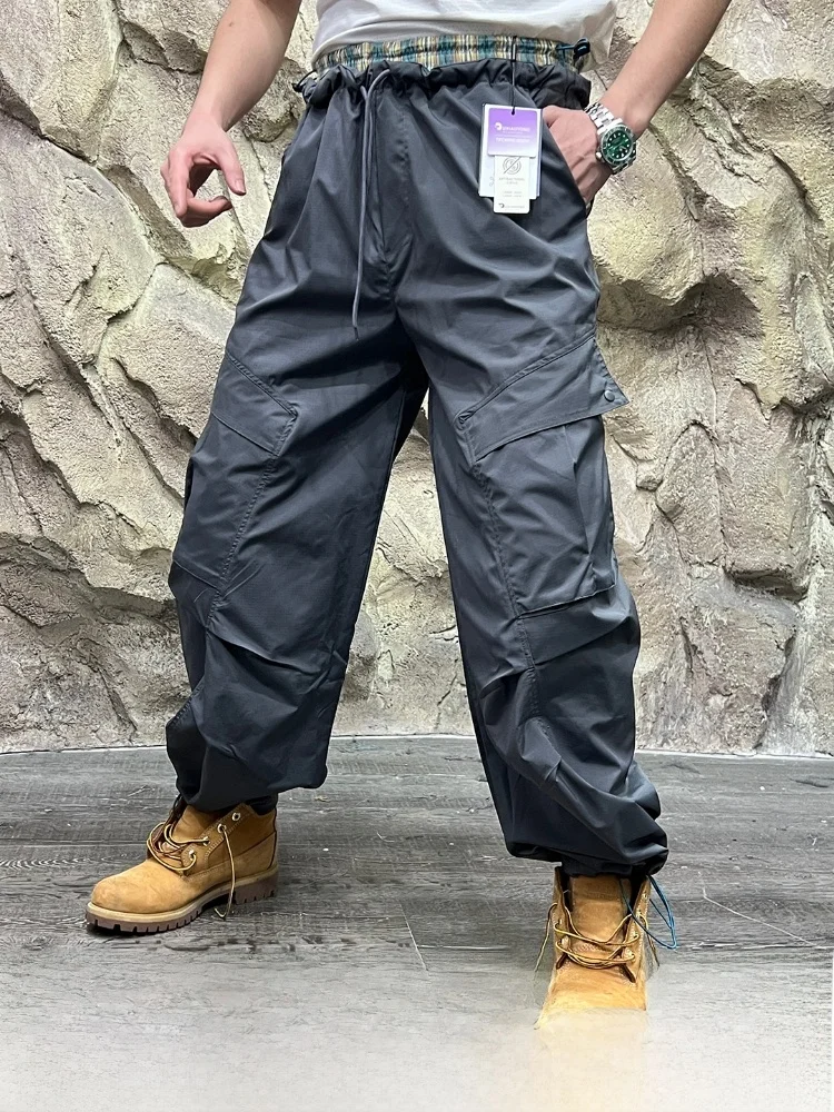 

Легкие водонепроницаемые брюки для уличной пары, походная горная серия, рабочая одежда, сложенные брюки для десантков, модные прямые брюки...