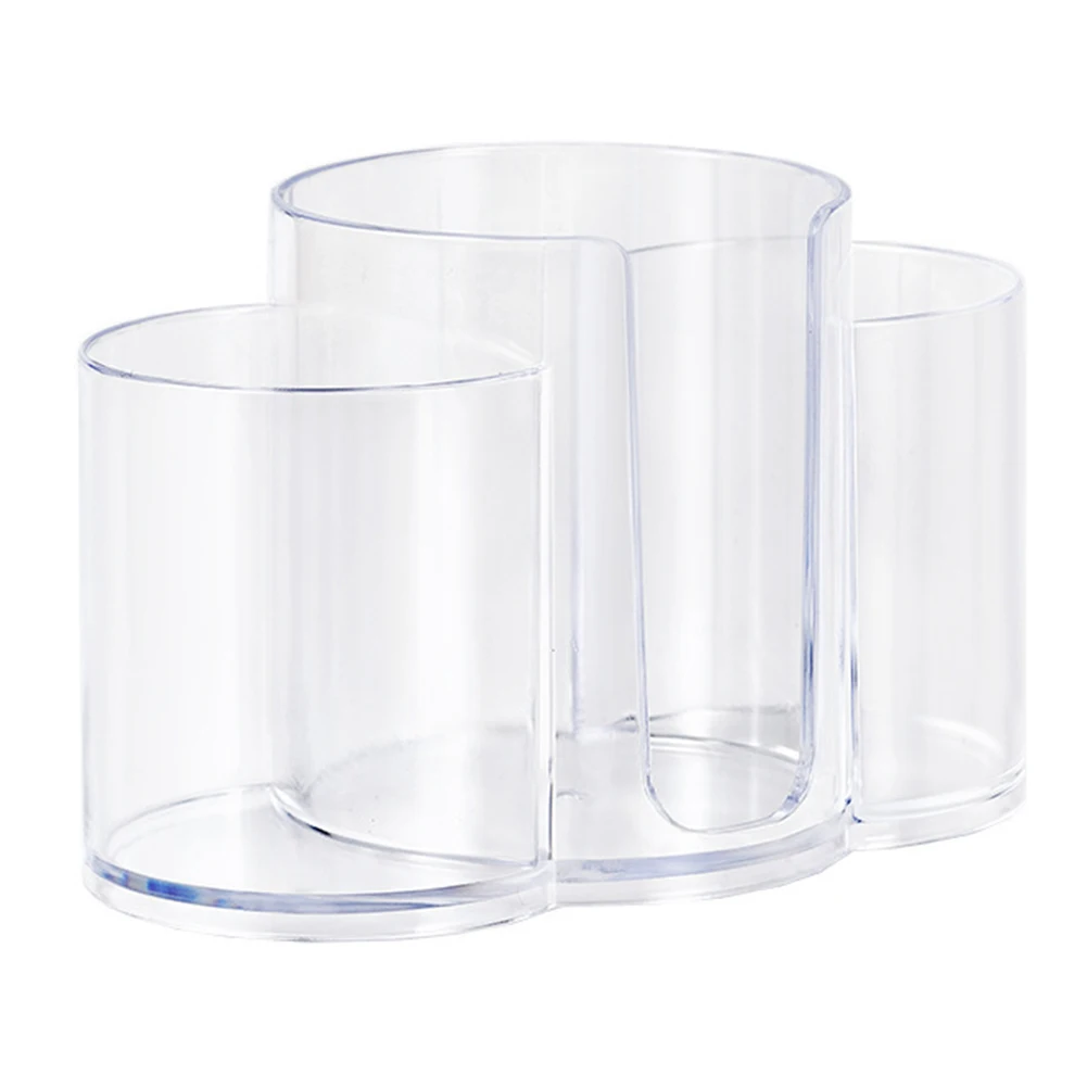 Bathroom Counter Storage 3-in-1 Makeup Organizer Beauty Supply Holder Elegant Beauty Organizer Hygienic Storage For Essentials