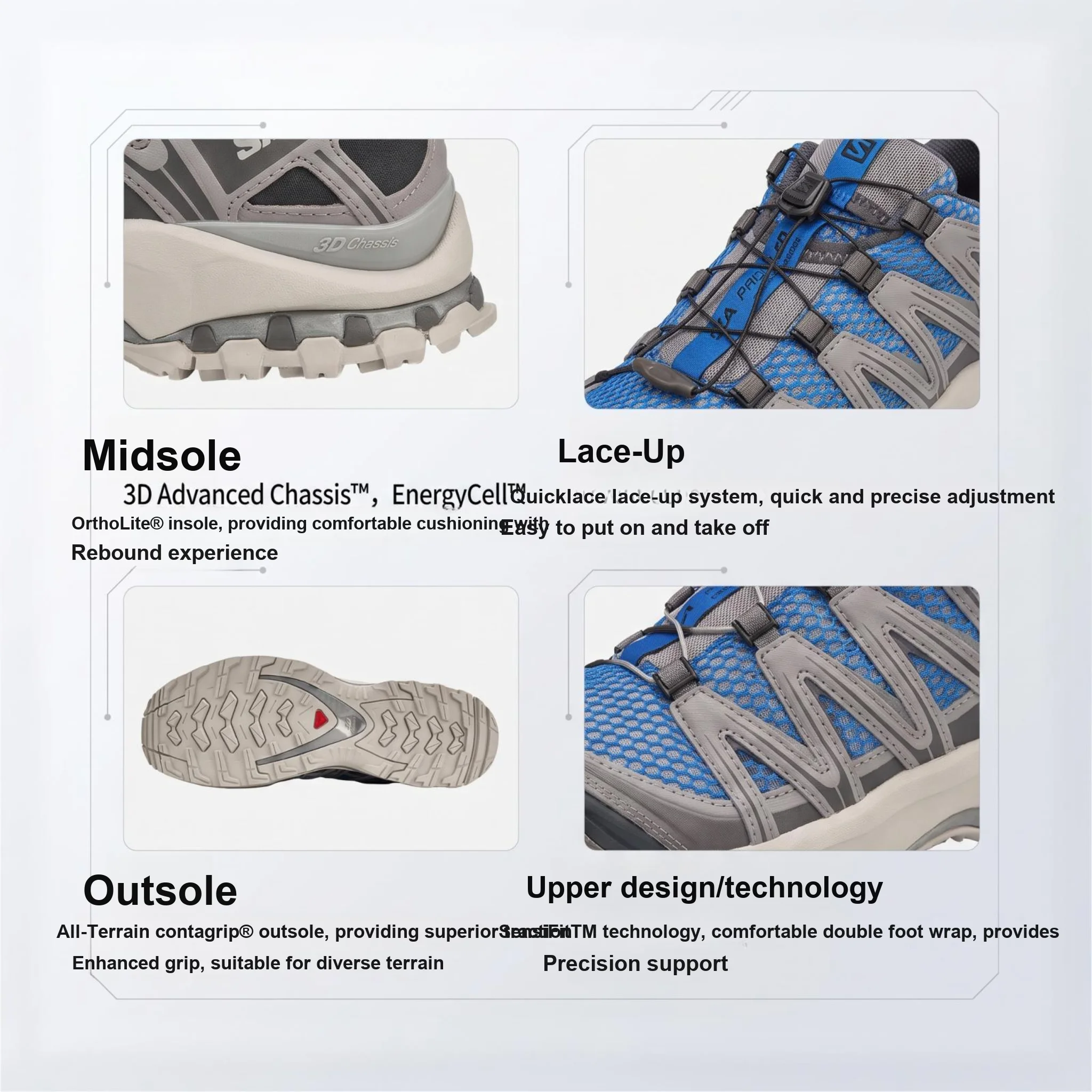 Tênis de corrida SALOMON XA PR - Salomon Shoes Xa Pro 3D avaliação e preço