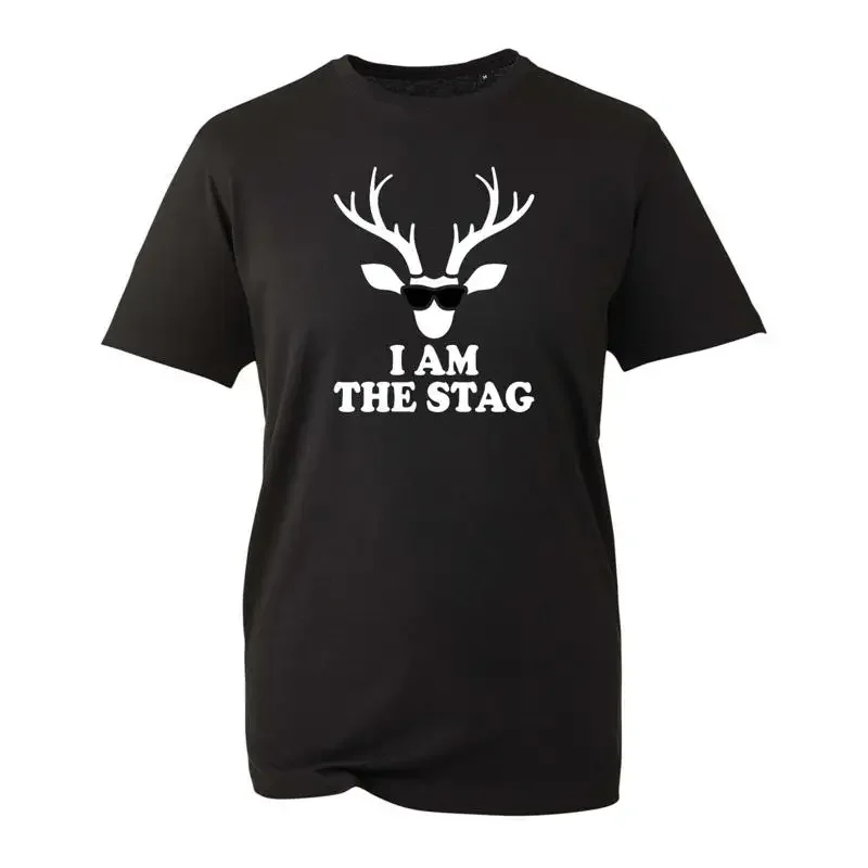 I Am The Stag T Shirt Funny Night Party Do Wedding Groom Novelty Top