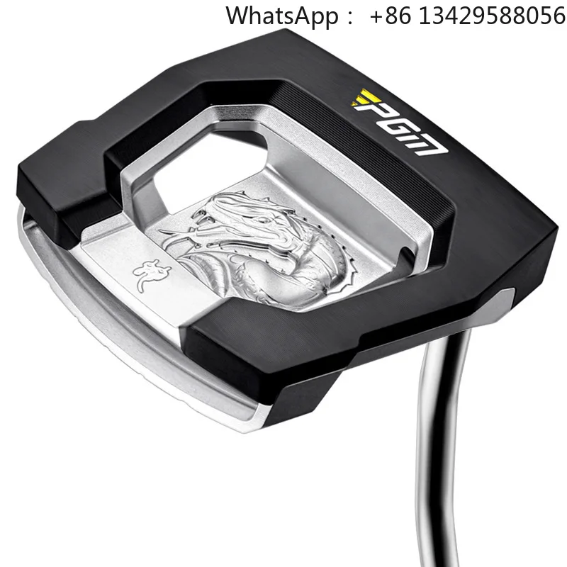 PGM Golf Club High-end Men's Putter Soft Iron Casting Stainless Steel Shaft R Flex TPU Face Low Center Gravity Aiming Line
