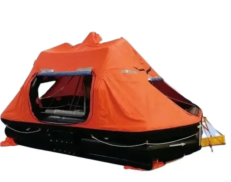 Функция самостояния, емкость 10 человек, UFE, надувной спасательный плот, накладная панель, морская поставка