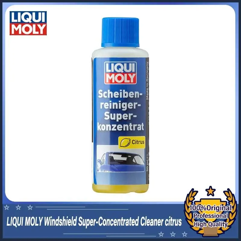 LIQUI MOLY Суперконцентрированный очиститель лобового стекла цитрусовые 50 мл Нежная очистка LIQUI MOLY Суперконцентрированный очиститель лобового стекла цитрусовые 50 мл Нежная очистка