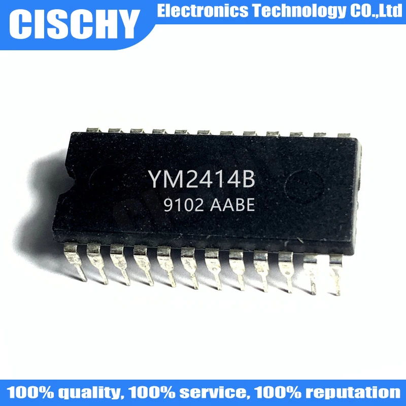 1pcs/lot YM2414 YM2414B DIP-24 In Stock