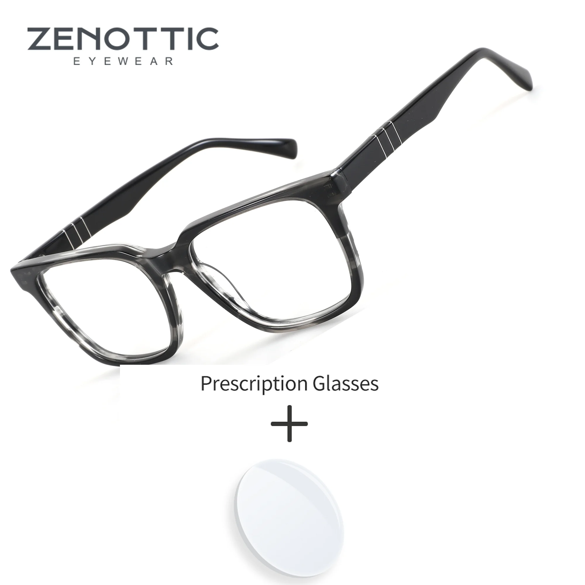 zenottic-s-サイズ-メンズ-クラシック-スクエア-アセテート-メタルアクセントテンプル付き-ブルーライトカットレンズ-度付きメガネ