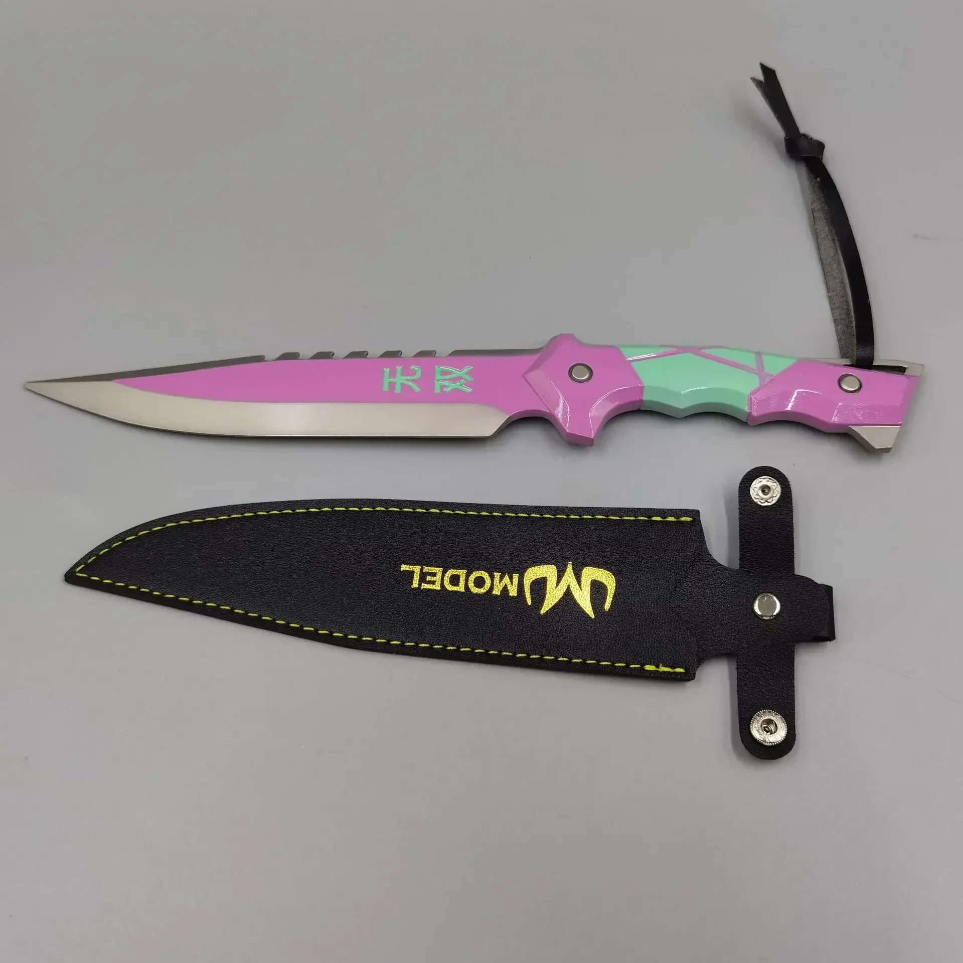 28cm Valorant No Man's Land Knife Game Periphery Weapon Model Alloy Game Props Ornament Crafts Collection Dolls Gifts Toys