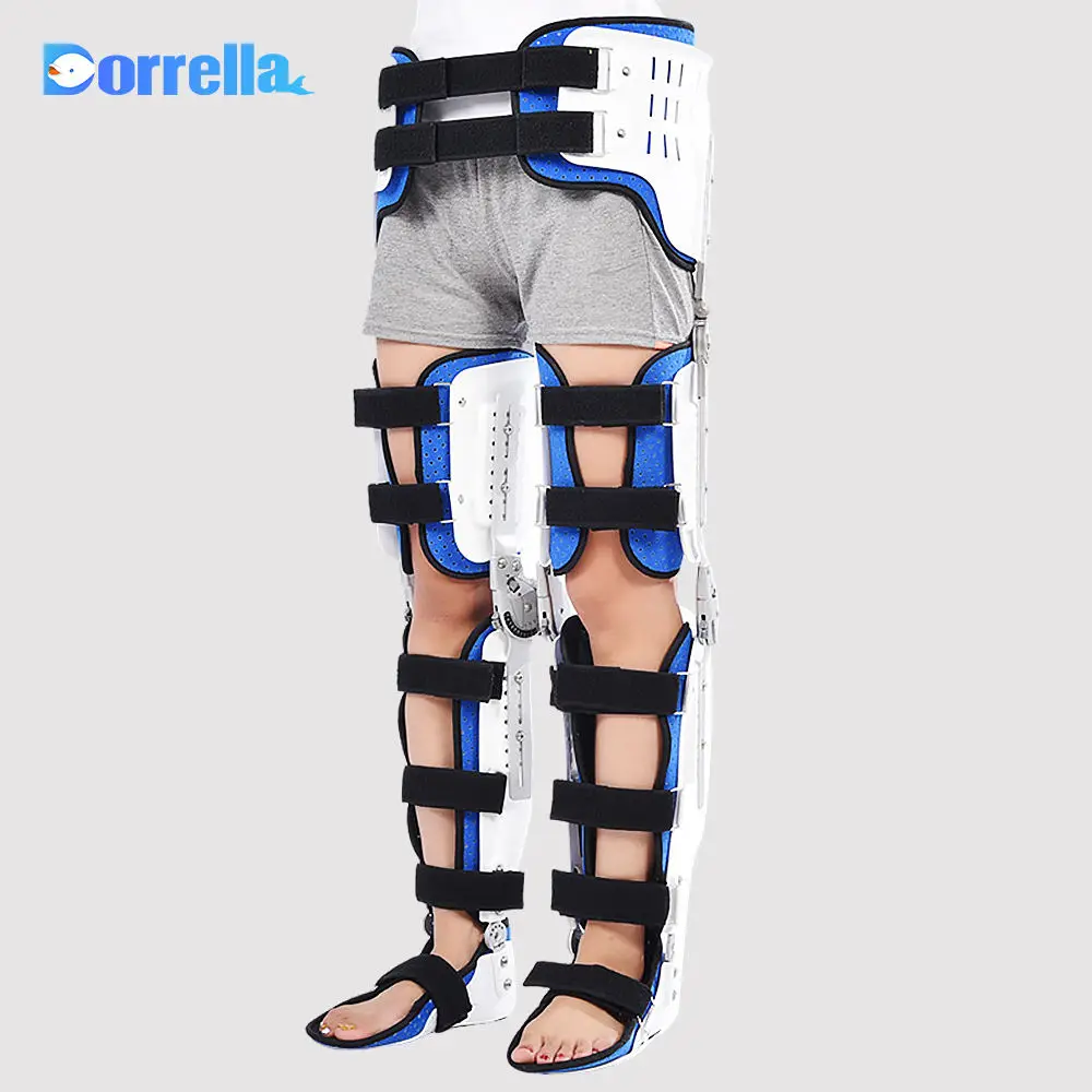 

Adjustable Ankle Hinge Hip Knee Brace Knee Support Brace Hip Knee Ankle Foot Orthosis Leg Fracture Lower Limb Hip Walking Fixed