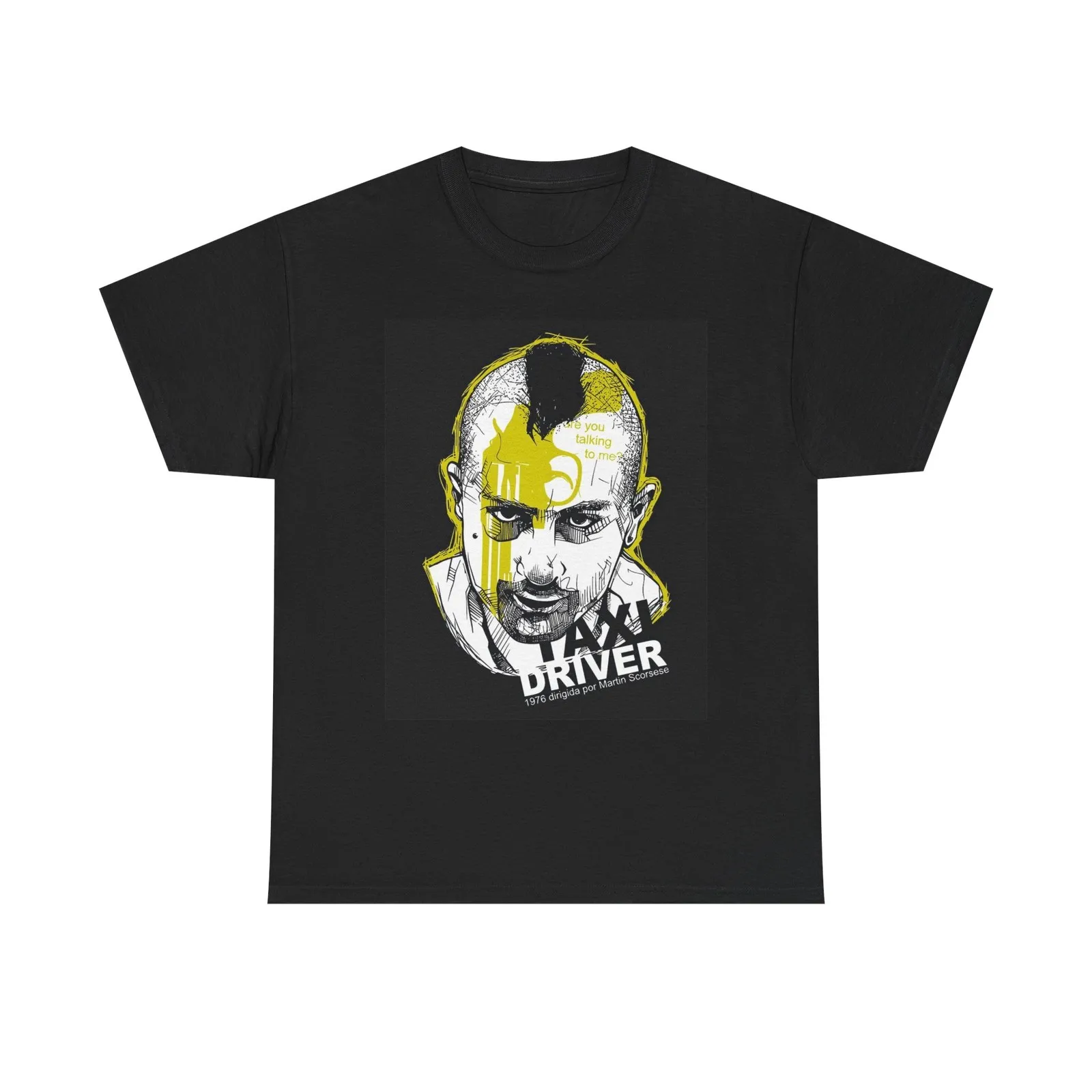 

Taxi Driver Graphic T Shirt Vintage Movie Poster Unisex Heavy Cotton Tee