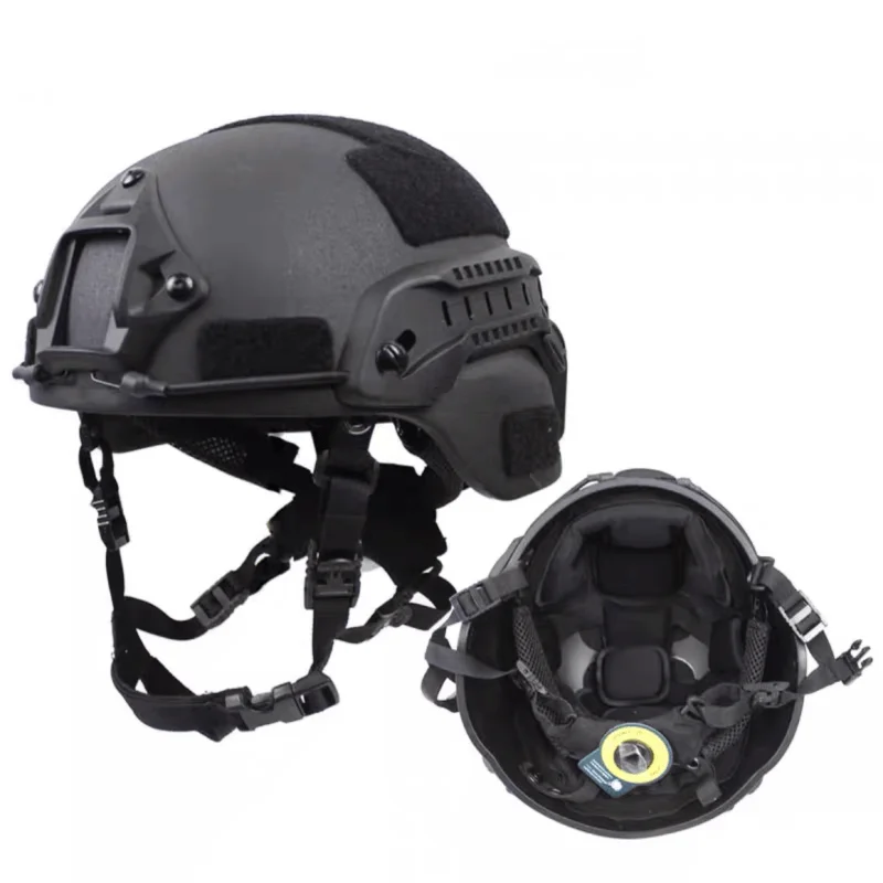 UHMWPE High Cut Ballistic Helmet MICH2000 With Wendy 2 Generation Suspension System NIJ Class IIIA Bulletproof Tactical Helmet