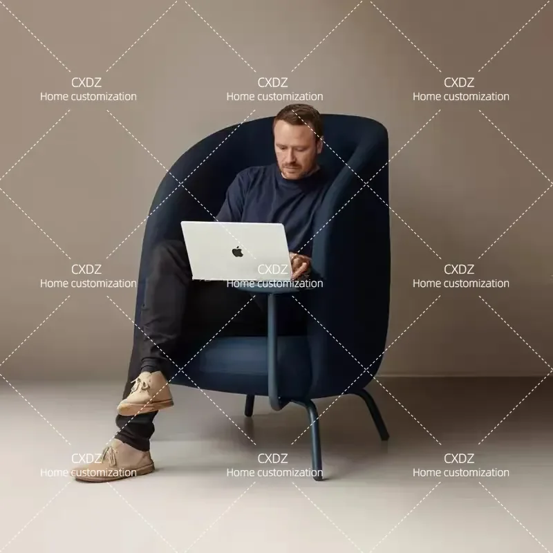 Modern Minimalist Commercial Reception Sofa for Hotel Clubhouse Public Lounge High Back Rest Negotiation Seating