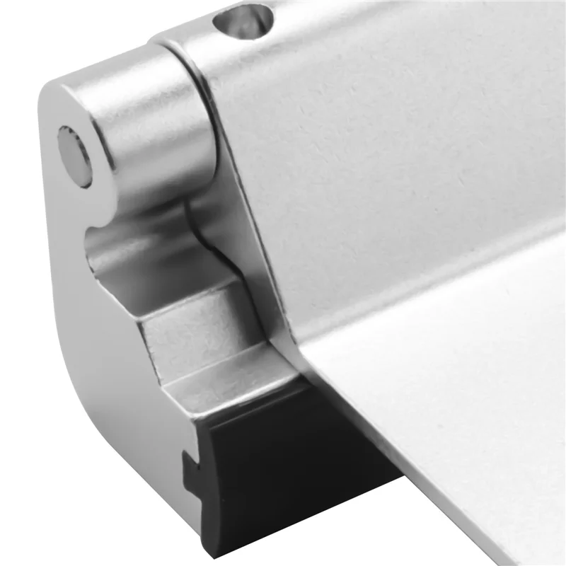 LICE-2Pack アルミ合金 U ドア補強ロック セキュリティドアロック ホームプルーフドアストッパー シルバー