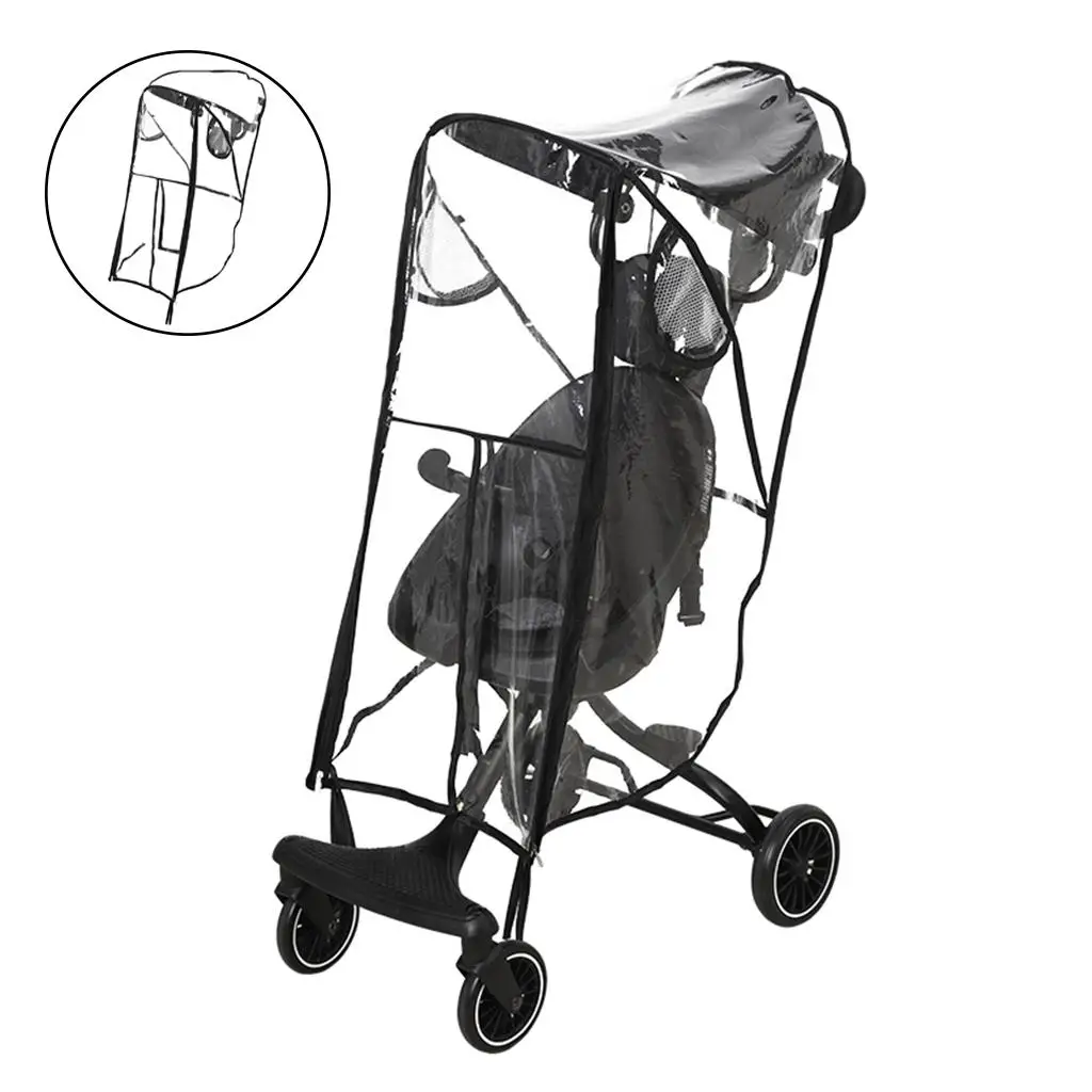 

Stroller Rain Cover Stroller Accessory Windproof Waterproof Full-