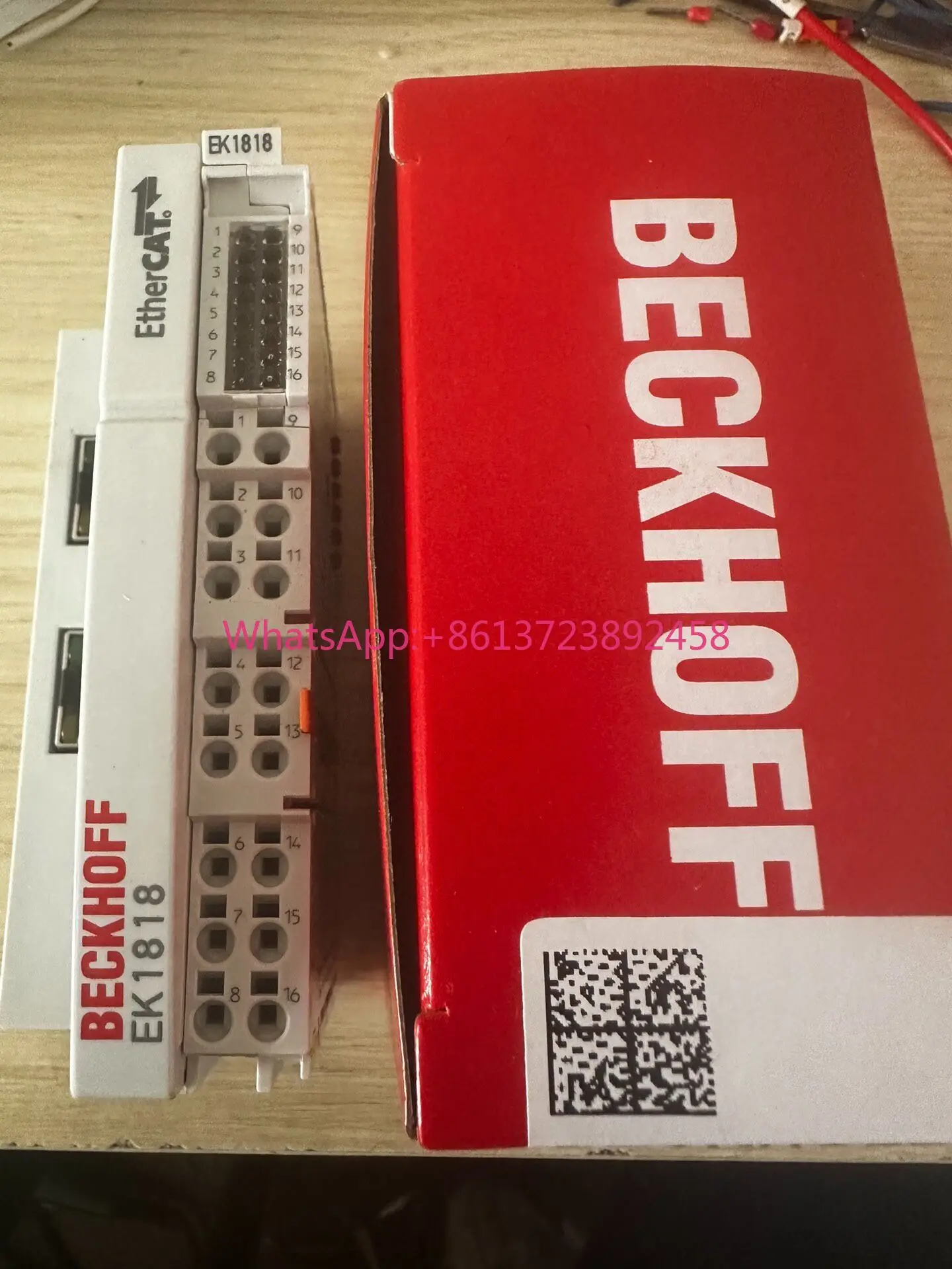 

The Beckhoff Ek1818 module is brand new and of high quality