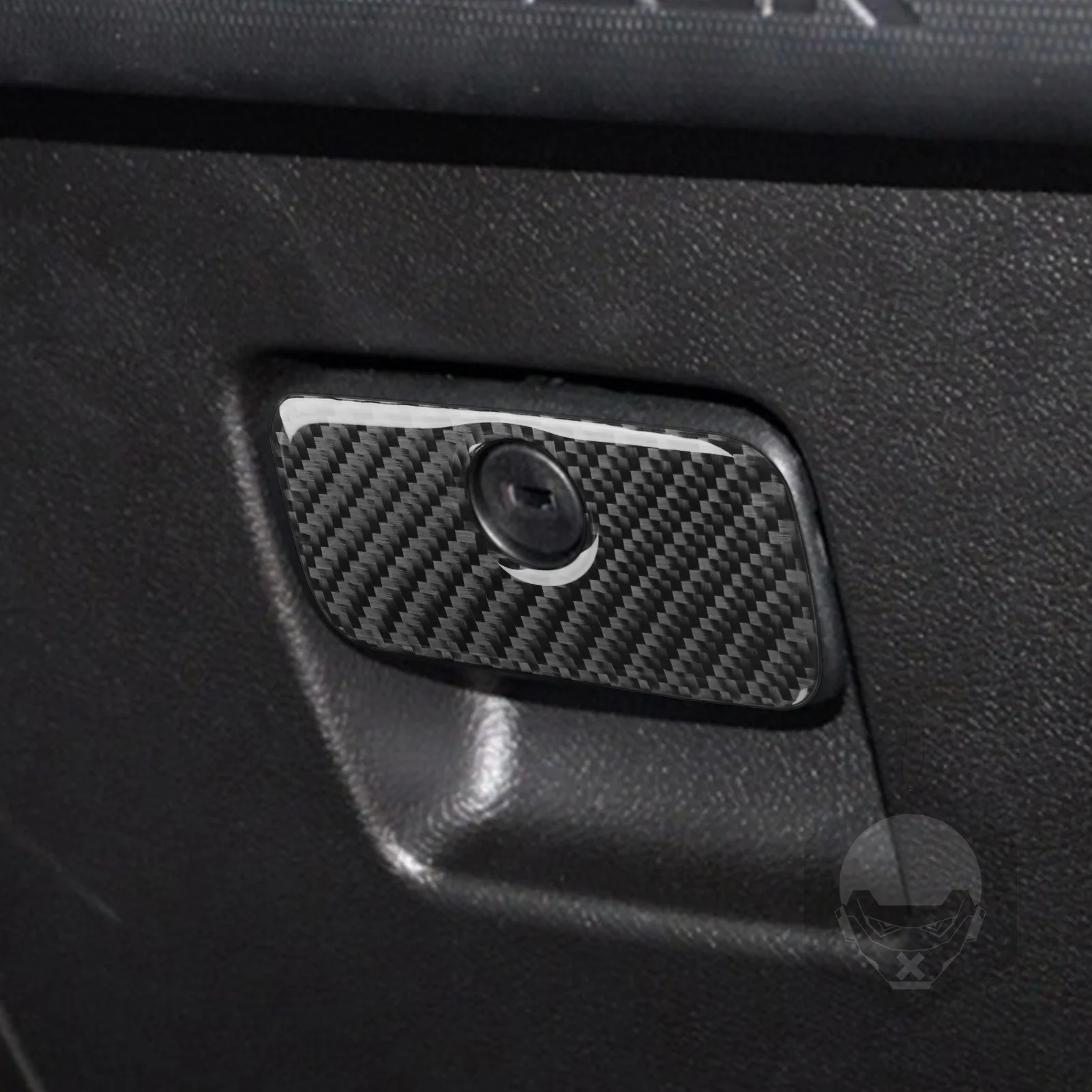 For Jeep Wrangler JL 2018-23 Gladiator 2020-2023 Carbon Fiber co-pilot Glove Box Handle panel Car Interior Accessories Stickers image 5