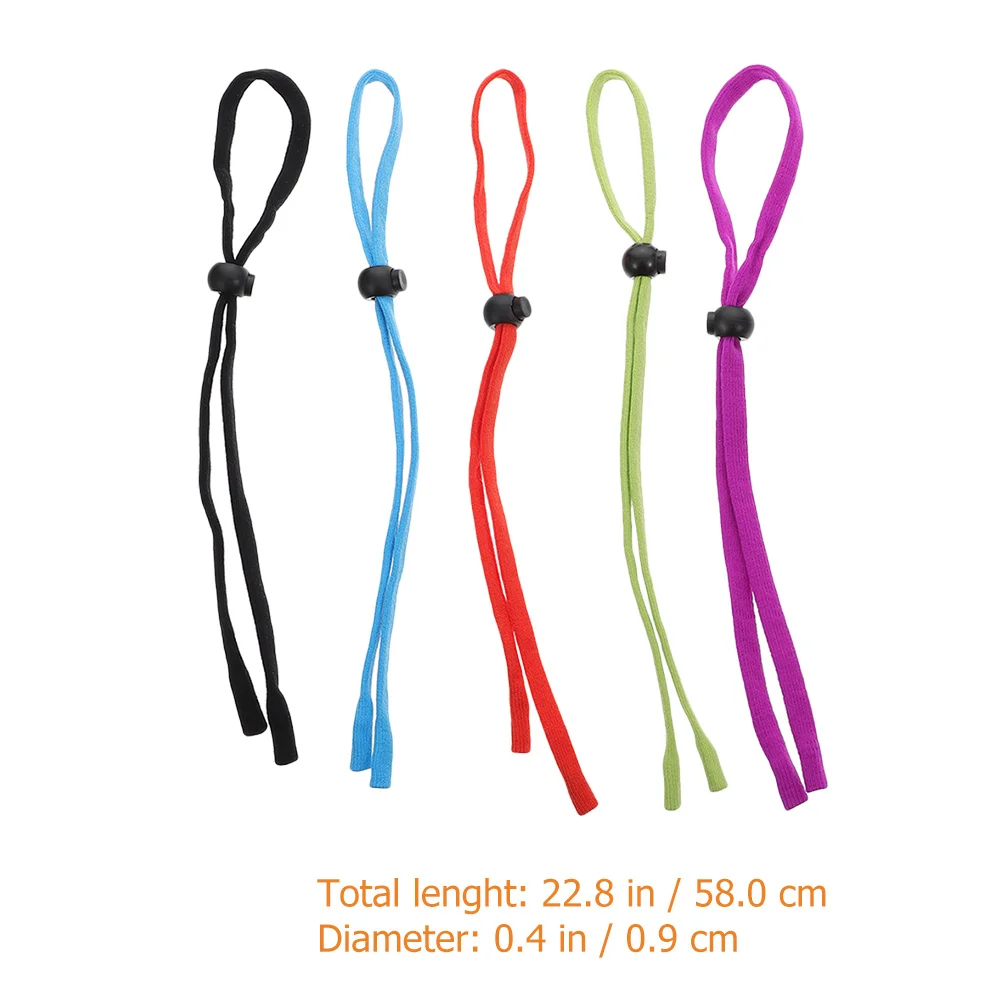

5pcs Eyeglass Lanyards Adjustable Glasses Strap For Men Women Sunglasses Chain Lightweight Durable Eyewear Accessory