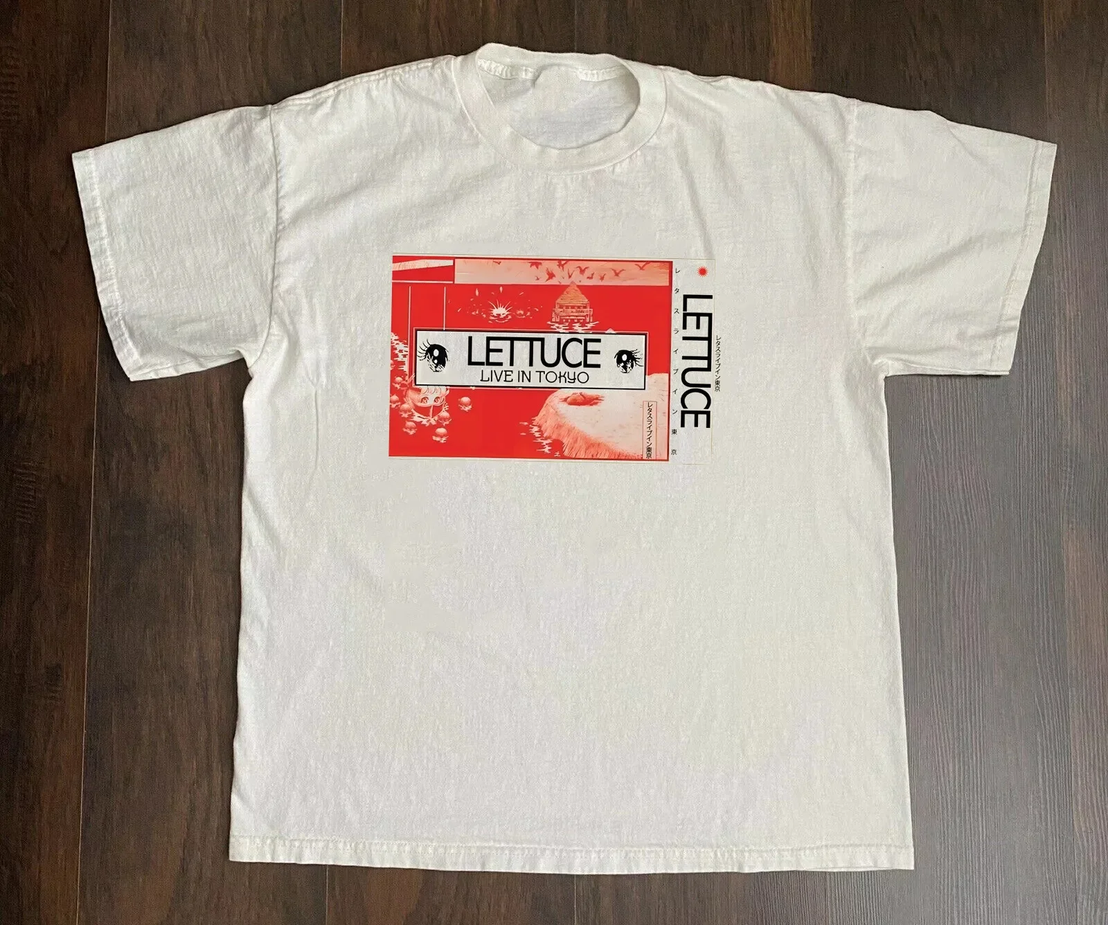 Lettuce BAND ALBUM Live In Tokyo T Shirt Full Size S-5XL