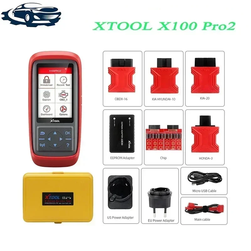 

xtool x100 pro2 x100pro2 obd2 Автомобильный сканер Программатор ключей X100PRO2 Сканер автомобильных кодов Сканер Автомобильный диагностический инструмент Бесплатное обновление