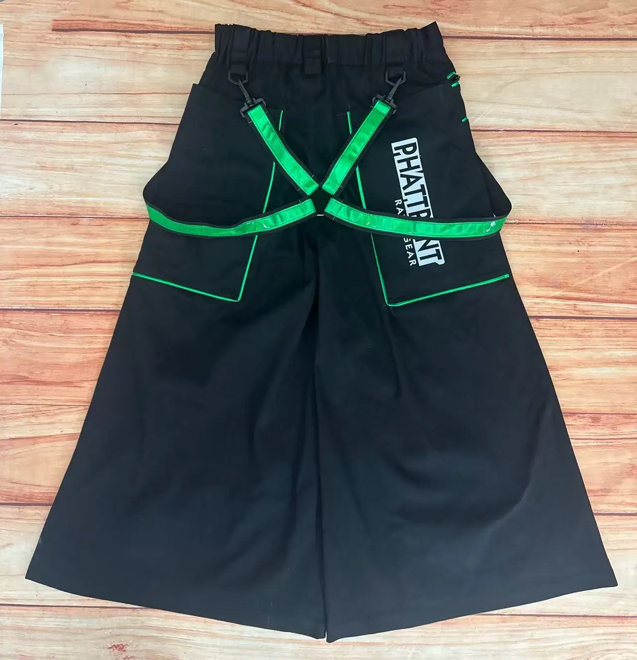 PHATTPANT Phat Celana Shuffle Dance Gaya Lebih Keras Melbourne Shuffle Gaya Keras Gelombang Panas Rave Gelombang Rave Gear Polos Phats C003