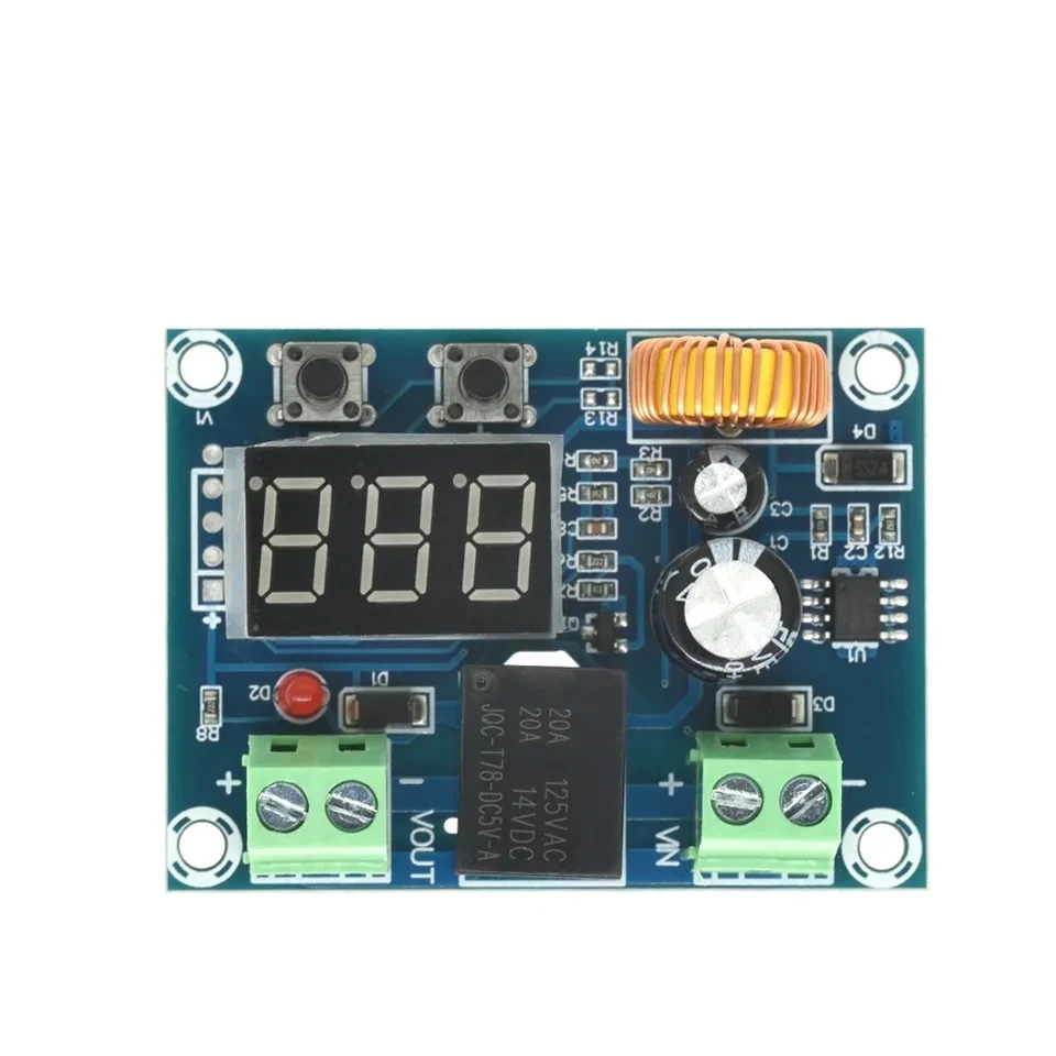Устройство отключения от низкого напряжения, 12 В, 24 В, 36 В, цифровой дисплей, защита от переразряда для литиевых батарей 12-36 в