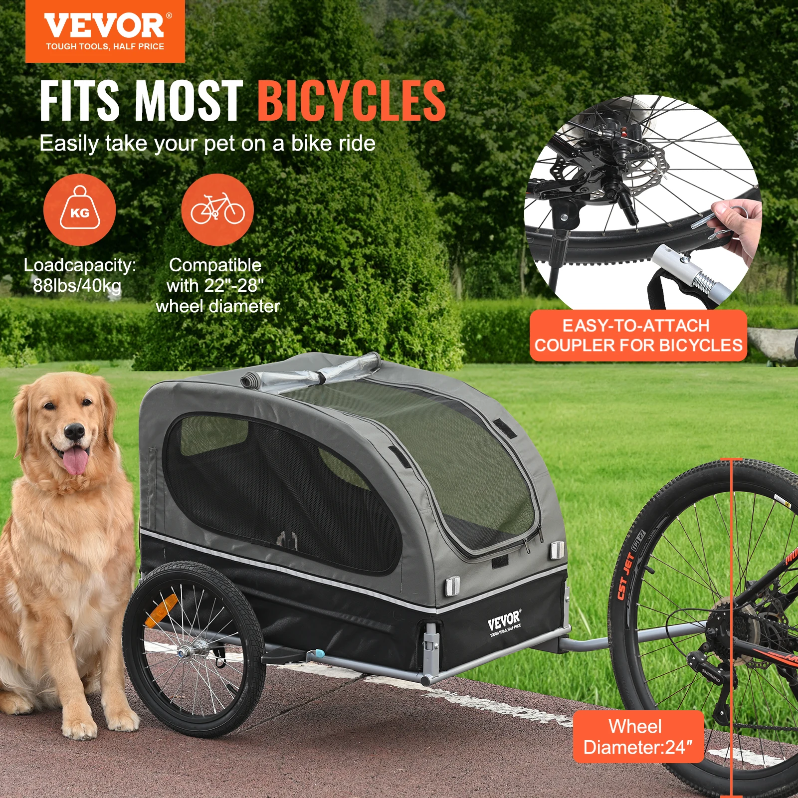 عربة دراجة للكلاب من سوس باي ب - مراجعة Travel Accessories In Store وسعره