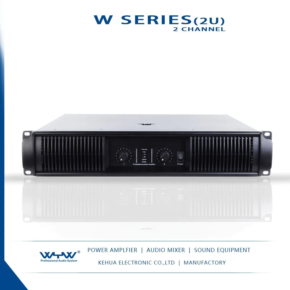 Faster Cooling, Class AB Amplifier - 2 Channel 400W, Bluetooth