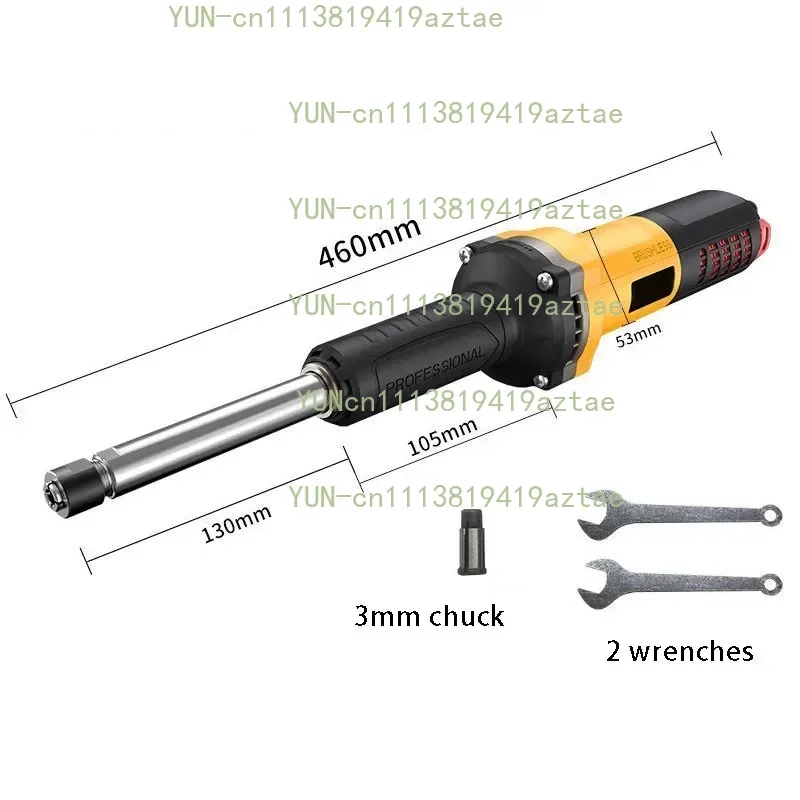 220V Direct Grinding Electric Grinding Multi-Function Handheld Small Polishing Engraving Machine 1300W High Power