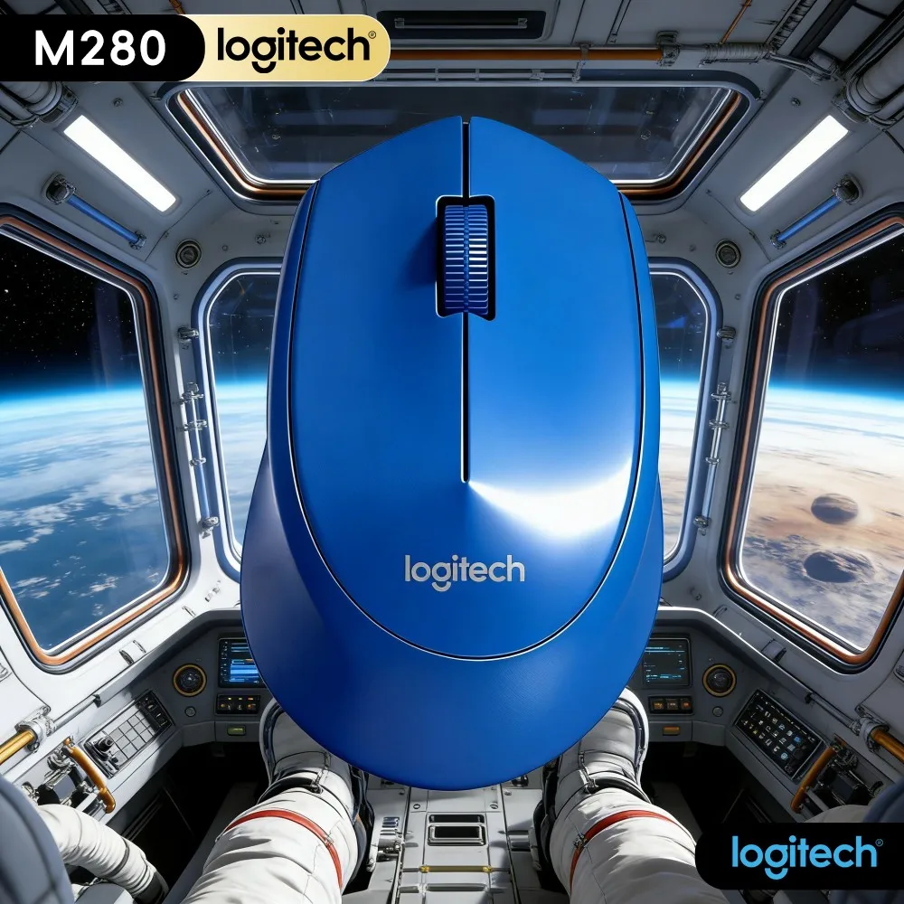 Relax Home Usage Wireless Mouse M280 Stable 2.4G Performance For Casual Browse Simple Edit Household Pc Regular Daily Work