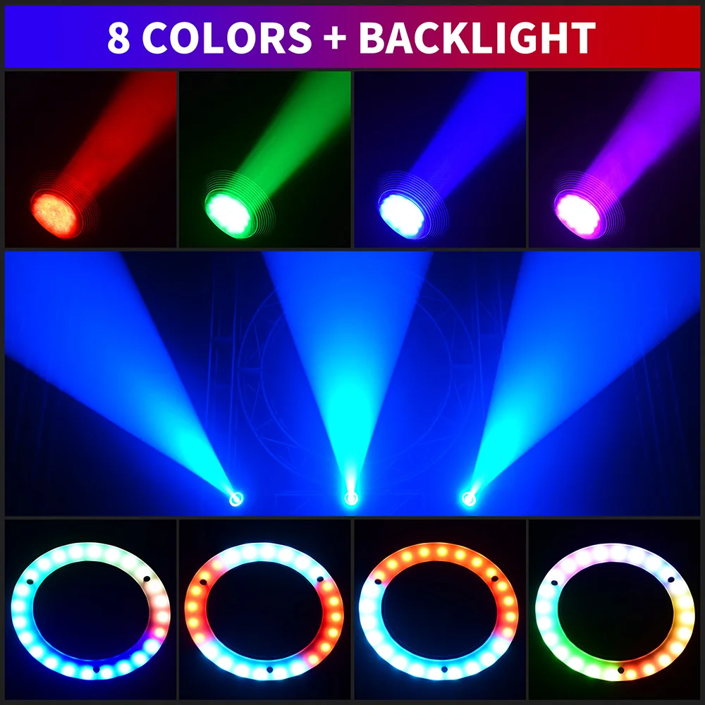 150W LED Moving Head Lys til Fest og Scene - usage example