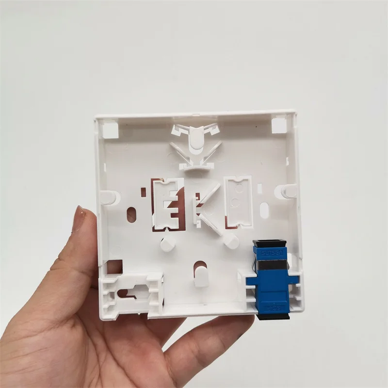 FTTH Fiber Panel   Fiber Optical Terminal Junction Box Network Cable Socket SC Fiber Combination  86 Information Panels