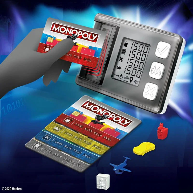 Hasbro Monopoly Board Game Play Card Toy Super Electronic Banking Board Game Card Game Family Party Game Toys for Kids Gift