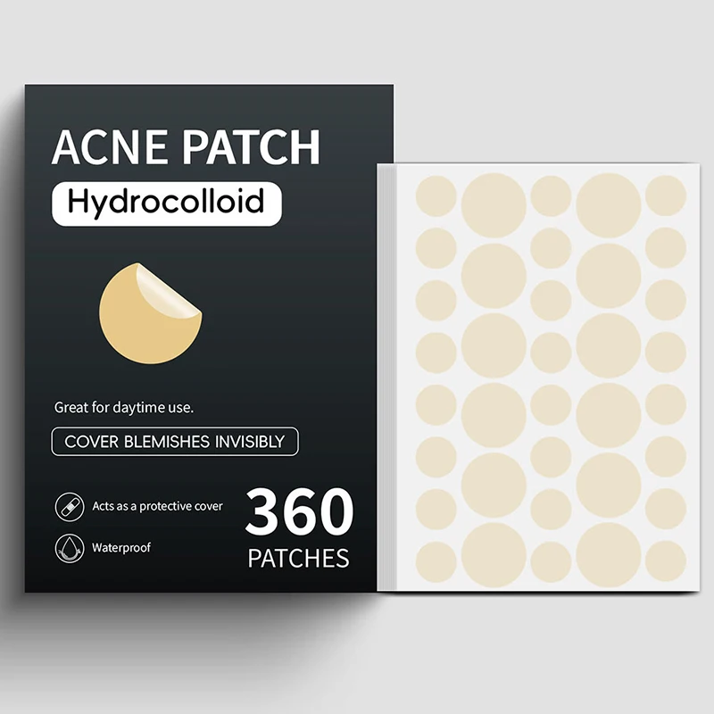 360Pcs Acne Removal Patches Invisible Skin Care Stickers Concealer Face Spot Treatment Beauty Makeup Tools For Pimple Care