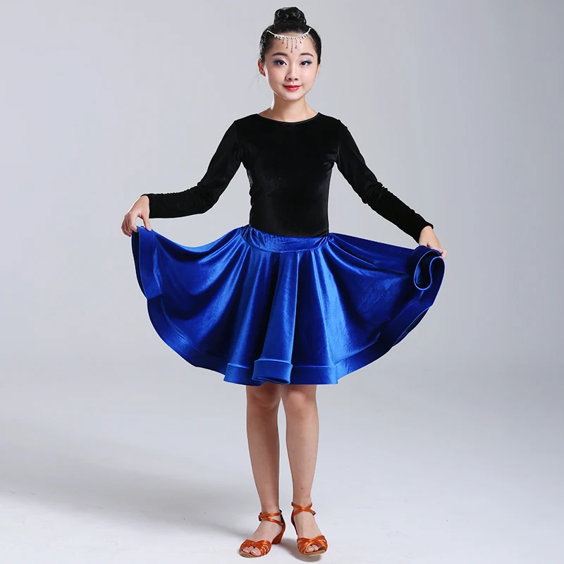 New Latin dance costume children's dance performance costume training costume two-piece set Ballroom dance competition dresses