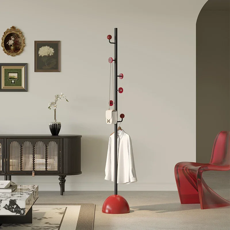 Mushroom base coat rack floor-to-ceiling living room bedroom household acrylic clothes rack