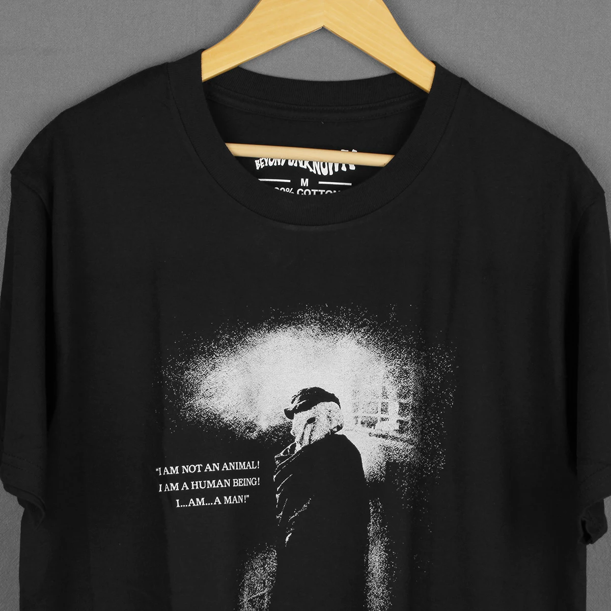 The Elephant Man T-Shirt David Lynch Mulholland Drive Eraserhead Black Tee Men's Clothing Short Sleeve Shirt